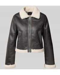 ONLY - Regular Fit Jacke in Leder-Optik Modell 'BETTY' - Lyst