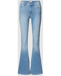ONLY - Flared Fit Jeans mit Label-Patch Modell 'BLUSH LIFE' - Lyst