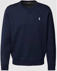 Polo Ralph Lauren - Sweatshirt mit Label-Stitching - Lyst