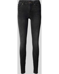 Vero Moda - Skinny Fit Jeans im 5-Pocket-Design Modell 'LUX' - Lyst
