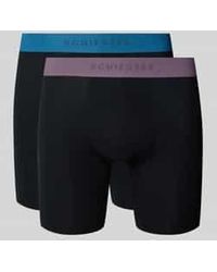 Schiesser - Boxershort Met Elastische Logoband - Lyst