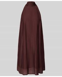 MSCH Copenhagen - Knielanges Kleid mit Neckholder Modell 'Alithea Faustina' - Lyst