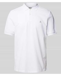 Marc O' Polo - Regular Fit Poloshirt mit Label-Stitching - Lyst
