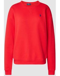 Polo Ralph Lauren - Sweatshirt mit Logo-Stitching - Lyst