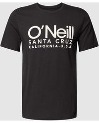 O'neill Sportswear - T-Shirt mit Logo-Print Modell 'CALI' - Lyst