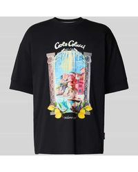 carlo colucci - Oversized T-Shirt mit Label-Print - Lyst