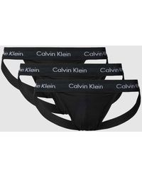 Calvin Klein - Jockstrap mit elastischem Logo-Bund im 3er-Pack - Lyst