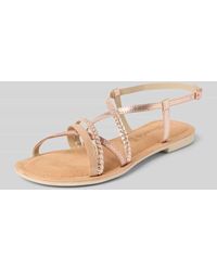 Tamaris - Ledersandalette mit schmalen Riemen - Lyst