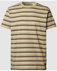 Esprit - T-Shirt aus Viskose mit Streifenmuster - Lyst
