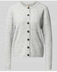 Soya Concept - Gebreid Jack Met Ronde Hals, Model 'Orlean' - Lyst