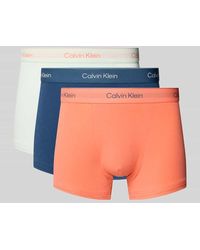 Calvin Klein - Trunks mit Logo-Stitching Modell 'Relaxed' im 3er Pack - Lyst