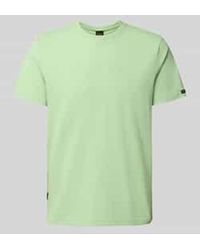 PME LEGEND - T-Shirt Met Labelprint En Ronde Hals - Lyst