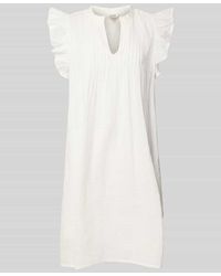 Mbym - Knielanges Kleid mit Volants Modell 'Gemala' - Lyst