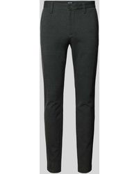 Only & Sons - Tapered Fit Stoffhose mit Glencheck-Muster Modell 'MARK' - Lyst
