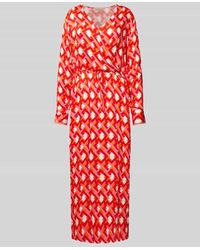Smith & Soul - Kleid Aus Viskose Mit Allover-Muster - Lyst