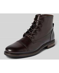 Bugatti - Boots aus Leder mit Reißverschluss Modell 'Marcello I' - Lyst