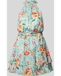 Guess - Mini-jurk Met Dierenprint - Lyst