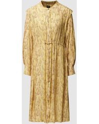 BOSS - Midi-jurk Met Abstracte Print - Lyst