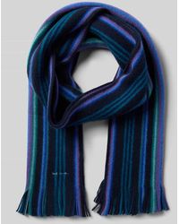 Paul Smith - Schals aus Wolle mit Fransen - Lyst