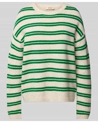 Mos Mosh - Relaxed Fit Strickpullover aus Woll-Mix mit Kamelhaar-Anteil Modell 'Khai' - Lyst