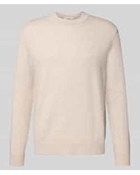 SELECTED - Regular Fit Gebreide Pullover Van Zuivere Merinowol, Model 'Tray' - Lyst