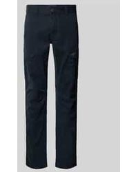 PME LEGEND - Slim Fit Cargobroek Met Logostitching - Lyst