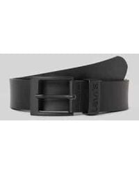 Levi's - Leren Riem Met Logo-Applicatie, Model 'Ashland' - Lyst