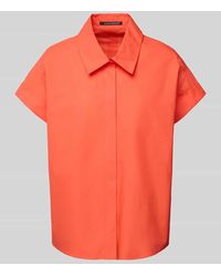 Luisa Cerano - Relaxed Fit Bluse mit Kappärmeln - Lyst