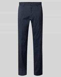 S.oliver - Straight Leg Pantalon Met Viscose - Lyst