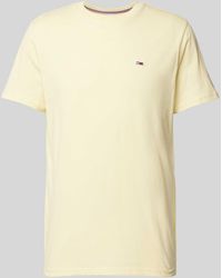 Tommy Hilfiger - T-shirt Met Labelstitching - Lyst