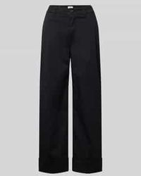 S.oliver - Wide Leg Culotte Van Katoenmix - Lyst