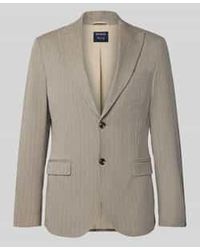 Mcneal - Slim Fit 2-knoops Colbert Met Klepzakken - Lyst