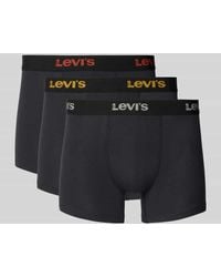 Levi's - Boxershorts mit elastischem Logo-Bund im 3er-Pack - Lyst