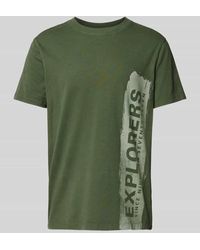 Camel Active - Regular Fit T-Shirt aus reiner Baumwolle - Lyst