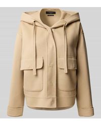 Weekend by Maxmara - Regular Fit Jacke mit Kapuze aus Woll-Mix Modell 'GARY' - Lyst