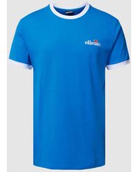 Ellesse - T-Shirt mit Label-Stitching Modell 'Meduno' - Lyst
