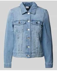 Vero Moda - Regular Fit Jeansjack Van Katoenmix - Lyst