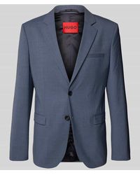 HUGO - Extra Slim Fit 2-Knopf-Sakko mit Schurwoll-Anteil Modell 'Arti' - Lyst
