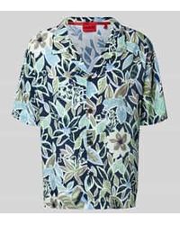 HUGO - Relaxed Fit Vrijetijdsoverhemd Met 1/2-Mouwen - Lyst