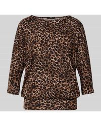 Zero - Shirt mit U-Boot-Ausschnitt und 3/4-Arm - Lyst