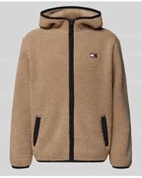 Tommy Hilfiger - Regular Fit Jack Van Imitatiebont Met Capuchon - Lyst