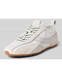 Alohas - Sneaker aus Leder-Mix mit Logo-Detail - Lyst