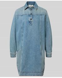 Ba&sh - Jeanskleid mit Knopfleiste Modell 'TONA' - Lyst