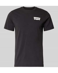 Levi's - T-Shirt mit Label-Print - Lyst