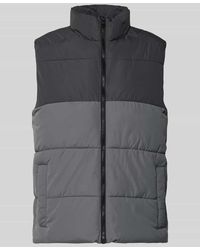 Jack & Jones - Steppweste mit Stehkragen Modell 'MAZE' - Lyst