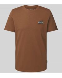 S.oliver - Regular Fit T-Shirt Aus Reiner Baumwolle Mit Ford-Applikation - Lyst