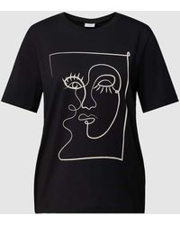 Vila - T-Shirt mit Motiv-Print Modell 'VISYBIL' - Lyst