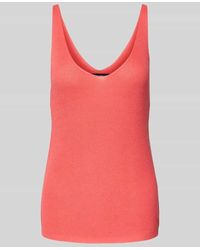Vero Moda - Regular Fit Tank Top in Strickoptik Modell 'NEWLEX' - Lyst