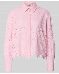 ONLY - Relaxed Fit Overhemdblouse Van Puur Katoen - Lyst