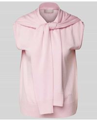 LeGer By Lena Gercke - Stricktop mit Polokragen - Lyst